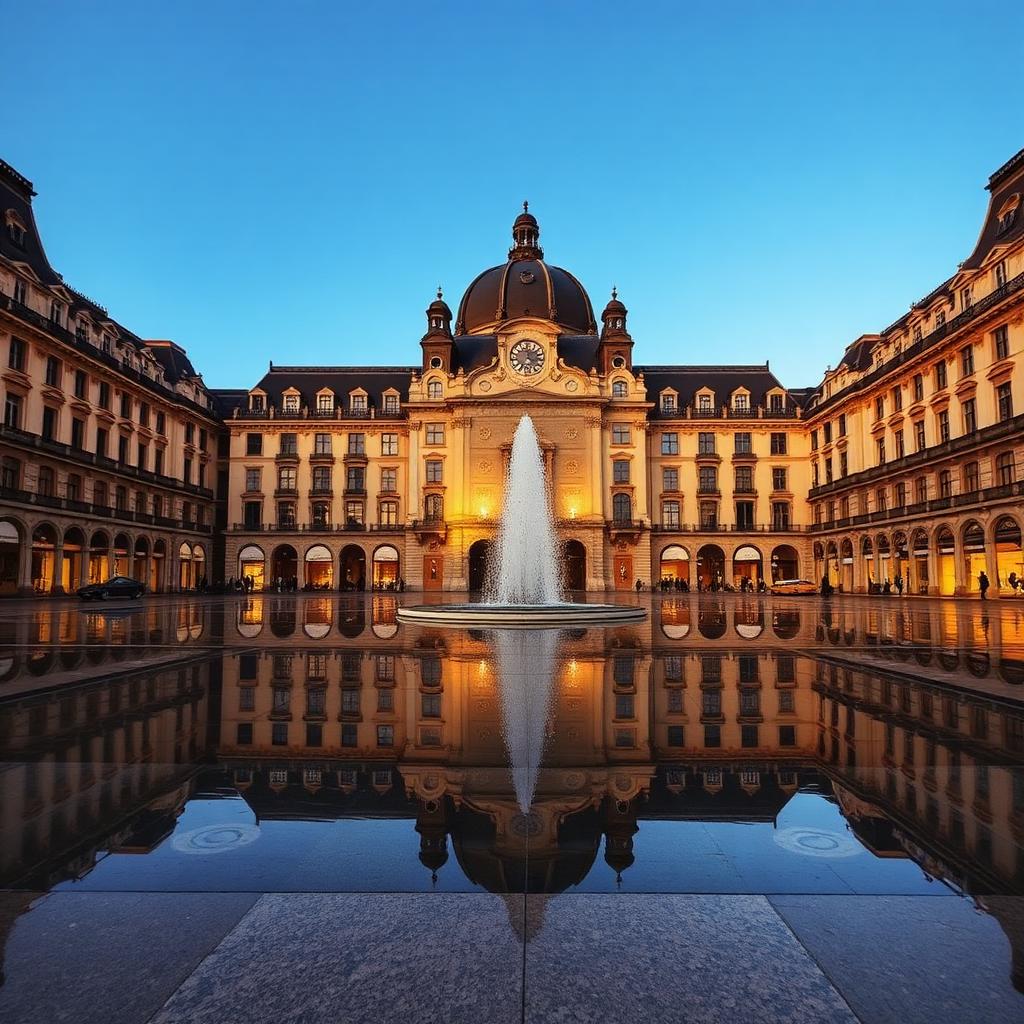 Place de la Bourse e Miroir d'Eau
