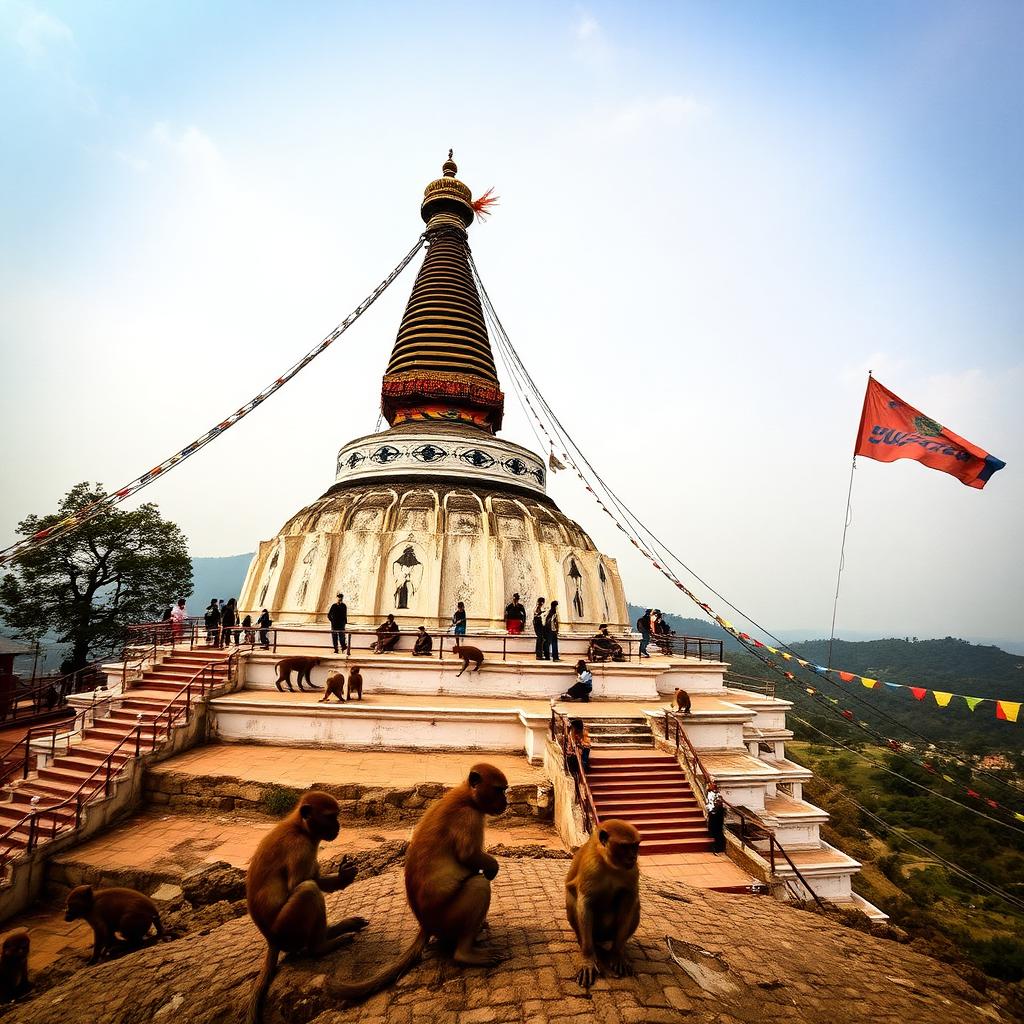 Swayambhunath (Templo dos Macacos)