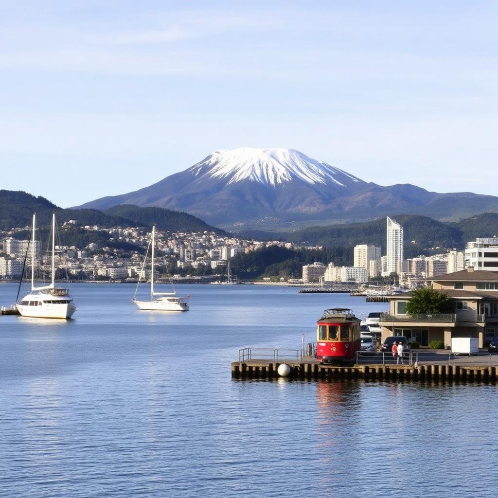 Waterfront e Oriental Bay